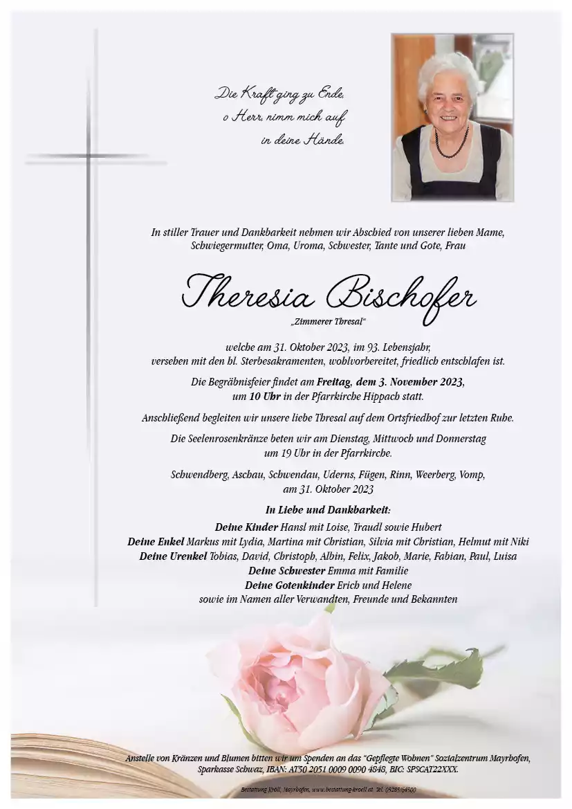 Parte von Theresia Bischofer